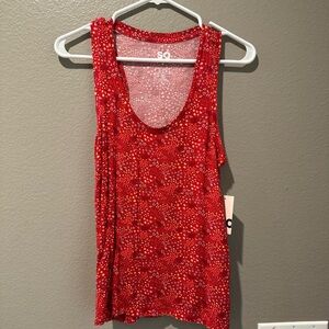 Sale! New! Kohls Red Scoop Neck Tank